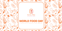 World Food Day Pattern Twitter post Image Preview