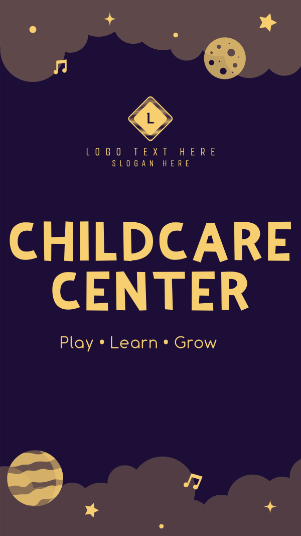 Childcare Center Instagram Story Design Image Preview