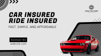 Insured Ride Facebook event cover Image Preview