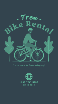 Free Bike Rental TikTok video Image Preview