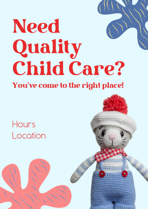 Childcare Service Poster Image Preview