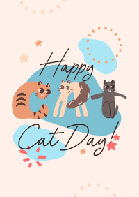 Happy Meow Day Poster Image Preview
