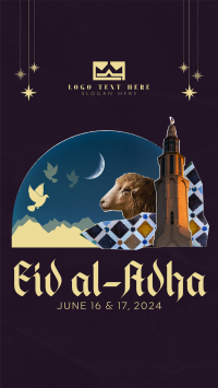 Collage Eid Al Adha Instagram reel Image Preview