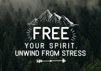 Free Your Spirit Postcard Image Preview