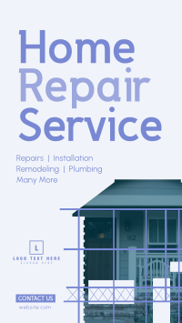 Professional Repair Service Facebook Story Design