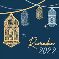 Intricate Ramadan Lamps Linkedin Post Image Preview
