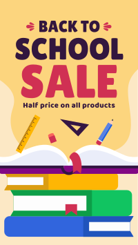 Back To School Discount Instagram story Image Preview