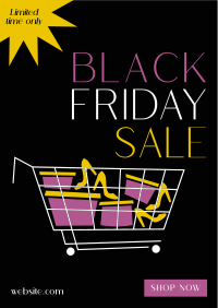 Black Friday Shopping Flyer Image Preview