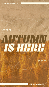 Nostalgic Autumn Quote Instagram Reel Preview