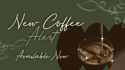 Brand New Coffee Flavor Facebook event cover Image Preview