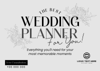 Your Wedding Planner Postcard Image Preview