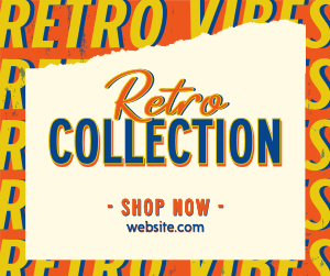 Retro Collection Sale Facebook post Image Preview