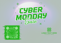 Cyber Monday Sale Postcard Preview