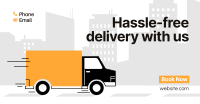 Truck Delivery Facebook Ad Design