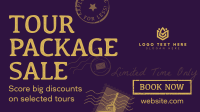 Travel Package Sale Facebook Event Cover Design