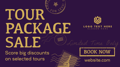 Travel Package Sale Facebook event cover Image Preview