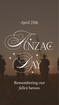 Anzac Day Remembrance YouTube short Image Preview