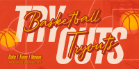 Basketball Game Tryouts Twitter post Image Preview
