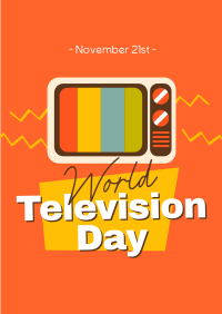 World Television Day Poster Design