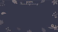 Thanksgiving Autumn Leaves Zoom background Image Preview