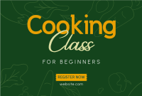 Cooking Class Pinterest Cover Design