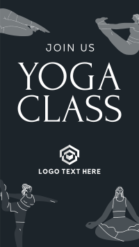 Yoga for All Facebook Story Design