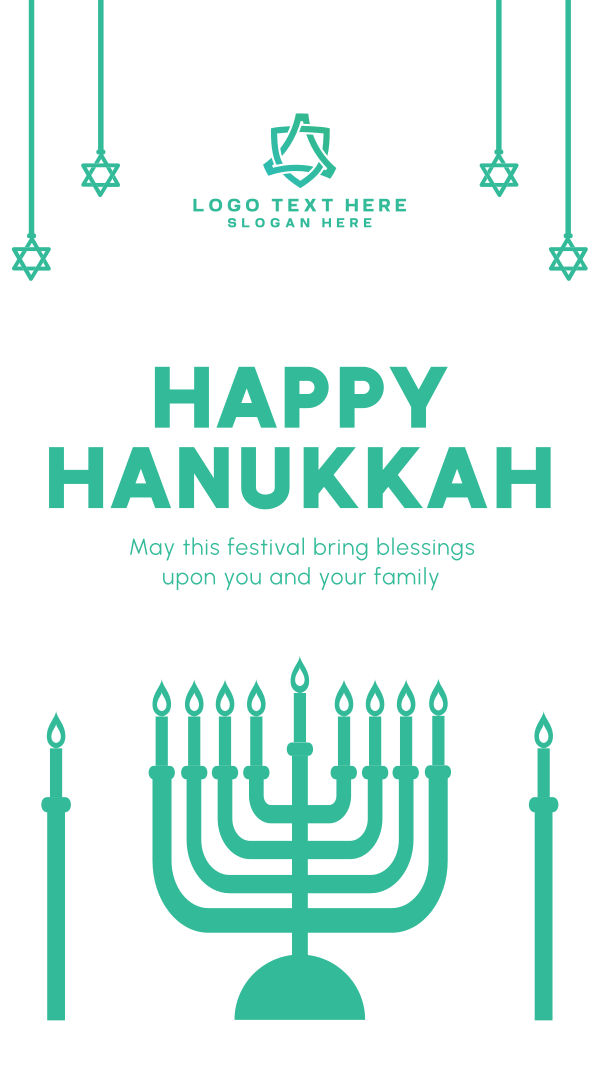Hanukkah Festival  Facebook Story Design Image Preview
