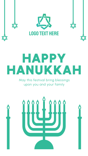 Hanukkah Festival  Facebook story
