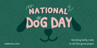 National Dog Day Twitter Post Image Preview