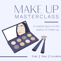 Make Up Masterclass Instagram Post Design