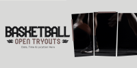 Basketball Ongoing Tryouts Twitter post Image Preview
