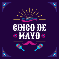 Festive Cinco De Mayo Instagram post Image Preview
