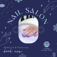 Modern Nail Salon Instagram post Image Preview