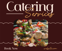 Delicious Catering Services Facebook Post Design