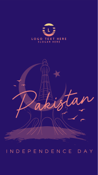 Pakistan Independence Day Instagram Reel Design