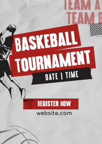 Sports Basketball Tournament Flyer Image Preview