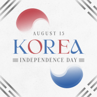 Korea Independence Day Instagram Post Image Preview