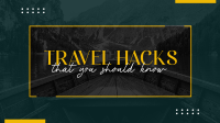 Travelling Tips YouTube Banner Design