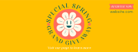 Spring Giveaway Facebook Cover Design