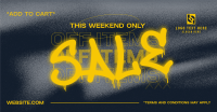 Urban Weekend Sale Facebook Ad Design