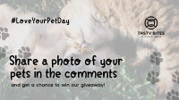 Love Your Pet Day Giveaway Facebook Event Cover Image Preview