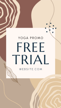 Yoga Free Trial Instagram reel Image Preview