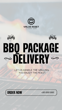 Barbecue Package Delivery Instagram Reel Image Preview