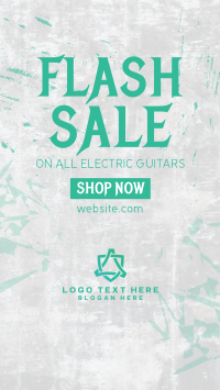 Guitar Flash Sale Instagram reel Image Preview