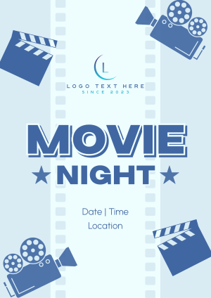 Movie Marathon Night Flyer Image Preview