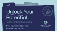 Modern Online Course Animation Preview