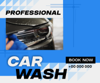 Professional Car Wash Services Facebook post Image Preview