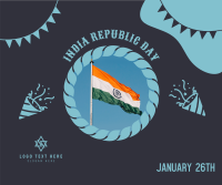 Proud India Republic Day Facebook post Image Preview