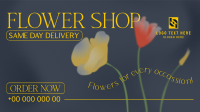 Flower Shop Delivery Animation Image Preview