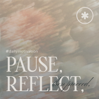 Pause & Reflect Linkedin Post Image Preview
